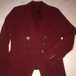 White House Black Market Military style Blazer